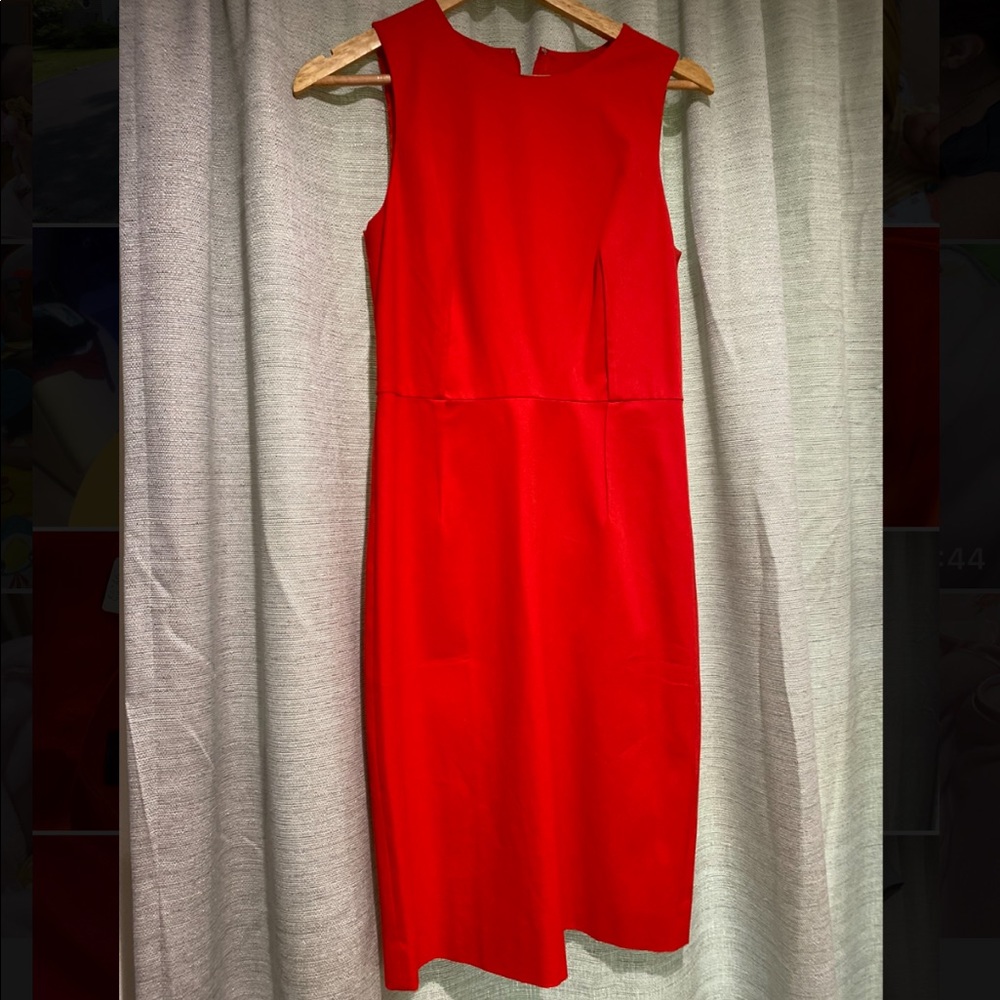 Bright Red dress